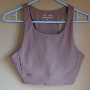 Wilo The Lable Melbourne Australia workout Tank Bra Tope Ribbed Underwear Size L